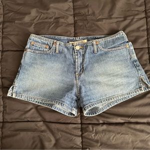 paris blue shorts